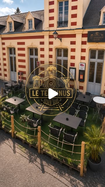 La terrasse, vue d'en haut